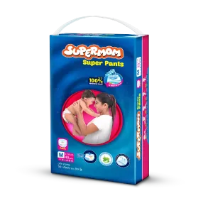 Supermom Baby Super Pant Diaper Medium (6-12)kg 40pcs Pack
